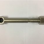 baut mata baut dengan mur stainless steel