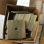 mesin cuci / pengikat plat stainless steel super duplex s32205 (f60) yang disesuaikan